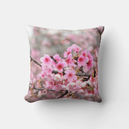 Kirschblüte Japanische Blumenrosa Blume Kissen