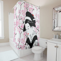 Kirschblüte Japanische geisha pink weiß