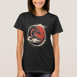 Kirschblüte japanischer Bonsai-Baum japanische Kul T-Shirt