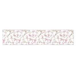 Kirschblüte-Kirschblüten-Druck Kurzer Tischläufer