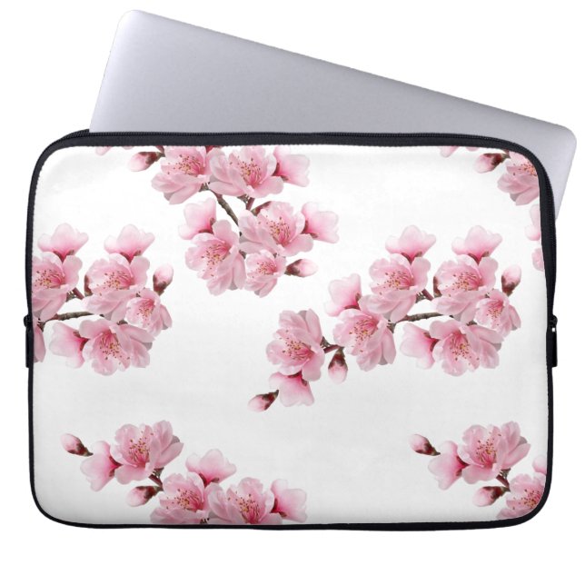 Kirschblüte Laptop-Hülle Laptopschutzhülle (Vorderseite)
