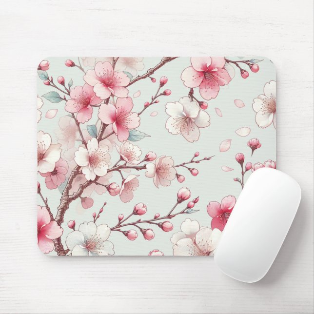 Kirschblüte Mousepad (Mit Mouse)