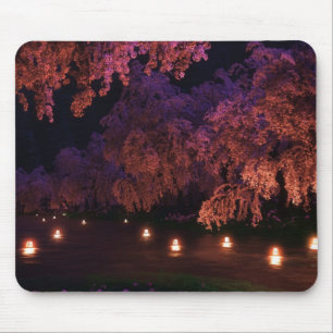 Kirschblüte (Nacht) Mousepad