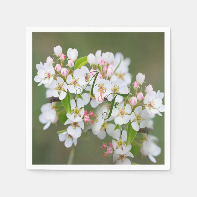 Kirschblüte Napkins Serviette (Vorderseite)