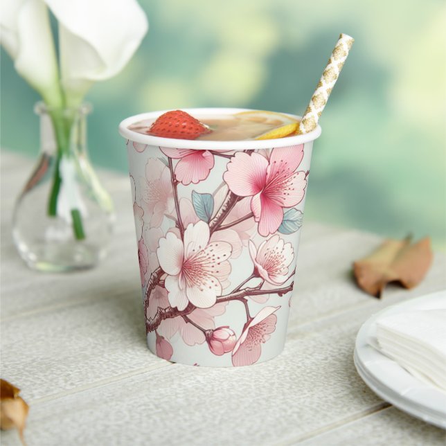Kirschblüte Pappbecher (In Situ)