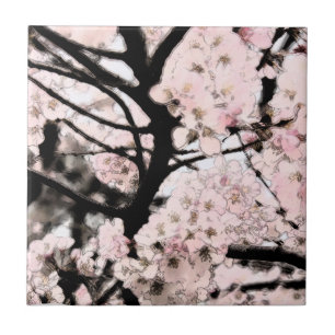 Kirschblüte redigiert fliese