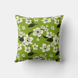 KIRSCHBLÜTE - SAKURA (MATCHA-GRÜN) KISSEN