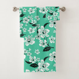 KIRSCHBLÜTE - SAKURA (MINZE) BADHANDTUCH SET