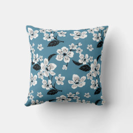 KIRSCHBLÜTE - SAKURA (RAUCHBLAU) KISSEN