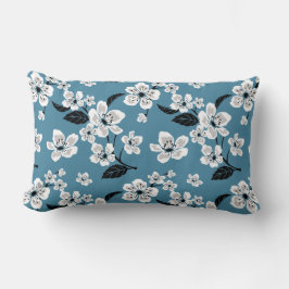 KIRSCHBLÜTE - SAKURA (RAUCHBLAU) LENDENKISSEN