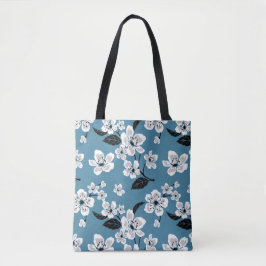 KIRSCHBLÜTE - SAKURA (RAUCHBLAU) TASCHE