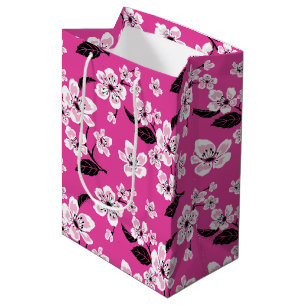 KIRSCHBLÜTE - SAKURA (ROSA) MITTLERE GESCHENKTÜTE