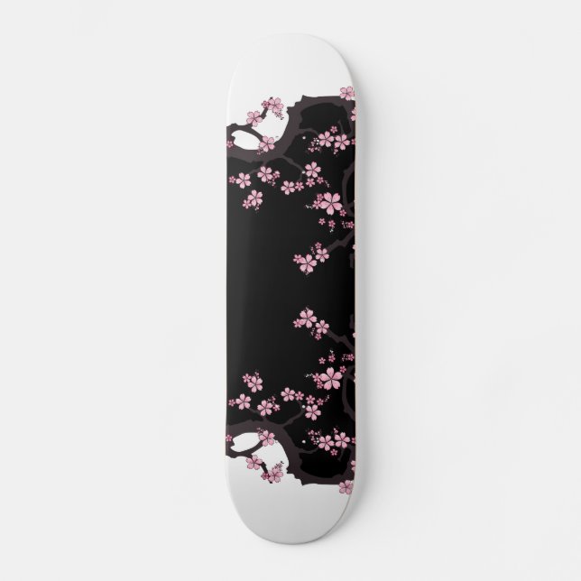Kirschblüte-Skateboard Skateboard (Vorderseite)