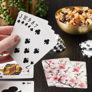 Kirschblüte Spielkarten