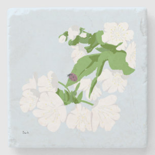Kirschblüte  steinuntersetzer