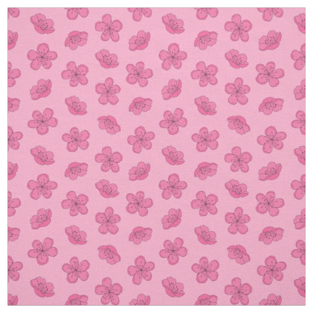 Kirschblüte Stoff (Muster)