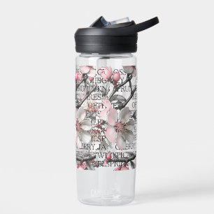 Kirschblüte Vintage Skizze von CallisC Arts ⭐ ⭐ ⭐ Trinkflasche