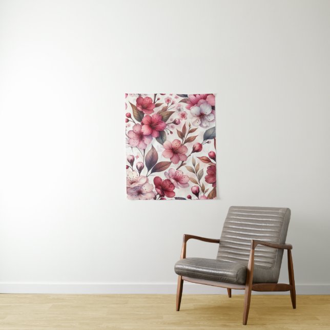 Kirschblüte Wandteppich (Beispiel)