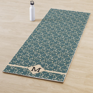Kirschblüten Aquamarin + Ursprünglich Yogamatte