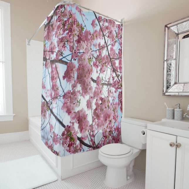 Kirschblüten-Baum-Duschvorhang Duschvorhang (Beispiel)