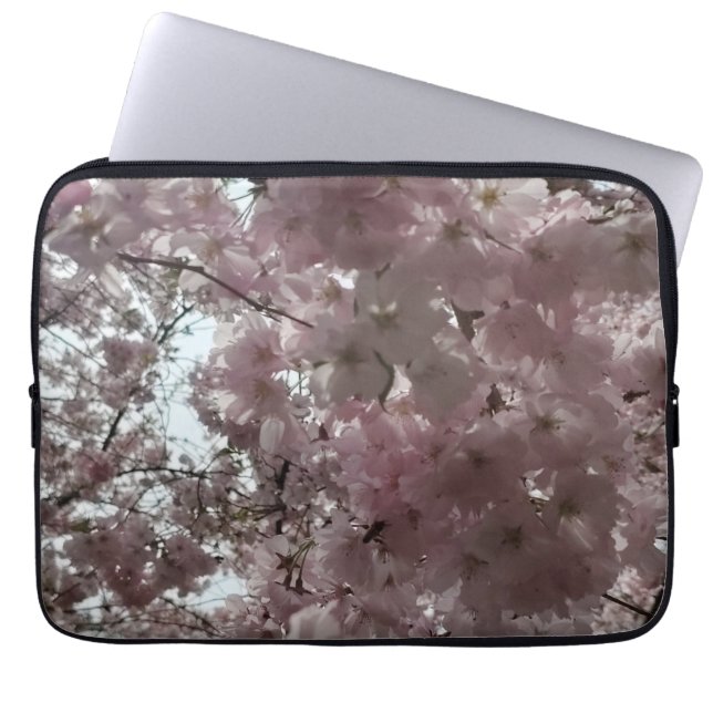 Kirschblüten blühen laptopschutzhülle (Vorderseite)