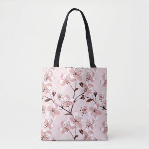 Kirschblüten-Blumen-Muster Tasche