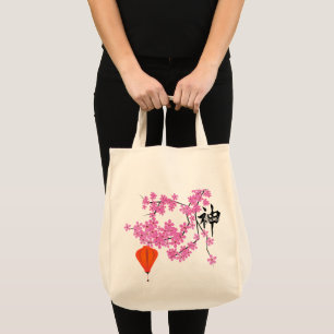 Kirschblüten-Design-Tragetasche Tragetasche