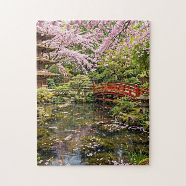 Kirschblüten Garten (Vertikal)