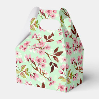 Kirschblüten - Hintergrund Geschenkschachtel