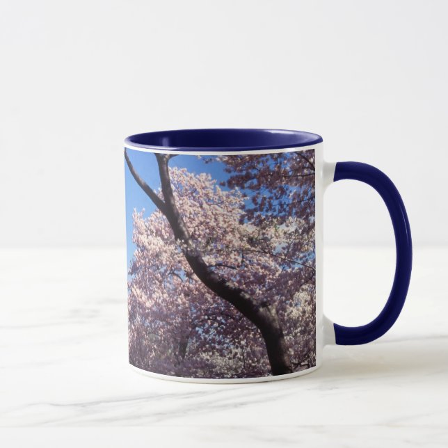 Kirschblüten in der Washington DC-Kaffee-Tasse Tasse (Rechts)