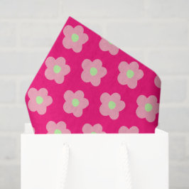 Kirschblüten in Rosa Seidenpapier