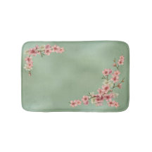 Kirschblüten in rosa und Aquamarin