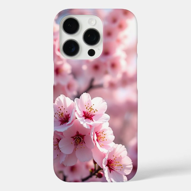 Kirschblüten iPhone 16 Pro Hülle (Rückseite)