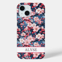 Kirschblüten Japanische Sakura Monogramm