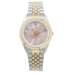 Kirschblüten-Kirschblüte-Blumen-Uhr Armbanduhr