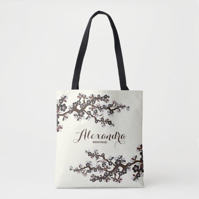 Kirschblüten-Kirschblüte-Hochzeits-Party-Tasche Tasche (Vorderseite)