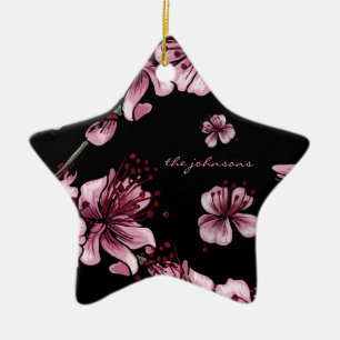 Kirschblüten Kirschblüte Keramikornament