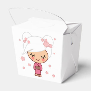 Kirschblüten-Mädchen-Bevorzugungs-Kasten Geschenkschachtel
