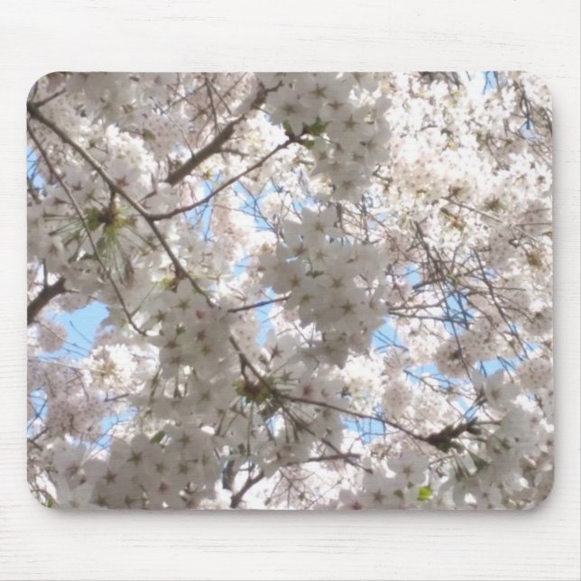 Kirschblüten-Mauspad Mousepad (Vorne)