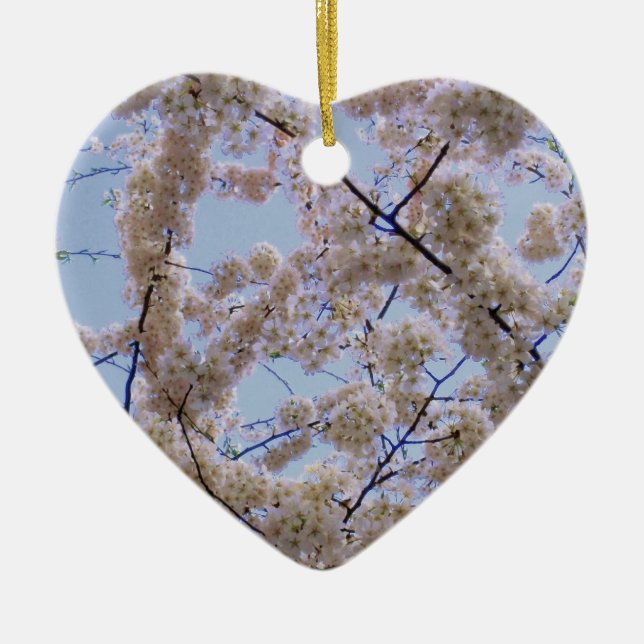 "Kirschblüten" - Ornament (Vorne)