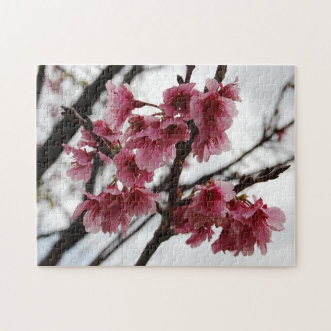 Kirschblüten-Puzzlespiel (Horizontal)