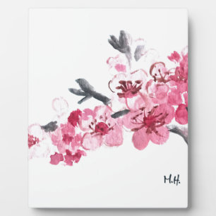 Kirschblüten rosa Blume Fotoplatte