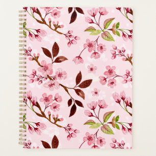 Kirschblüten rosa Hintergrund Planer