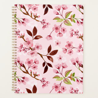 Kirschblüten rosa Hintergrund Planer