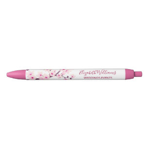 Kirschblüten Rosa Weiß Business  Kugelschreiber
