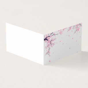 Kirschblüten-Sakura Japanische Kunst-Tasche  Visitenkarten