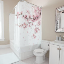 Kirschblüten Sakura Rosa Weiß Pastell Floral