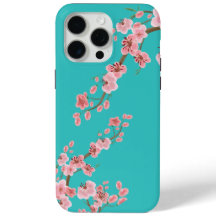 Kirschblüten-Serenität in Wasserfarbe-Handyhülle