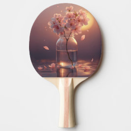 Kirschblüten Serenity – Eleganter Sakura-Zweig i Tischtennis Schläger