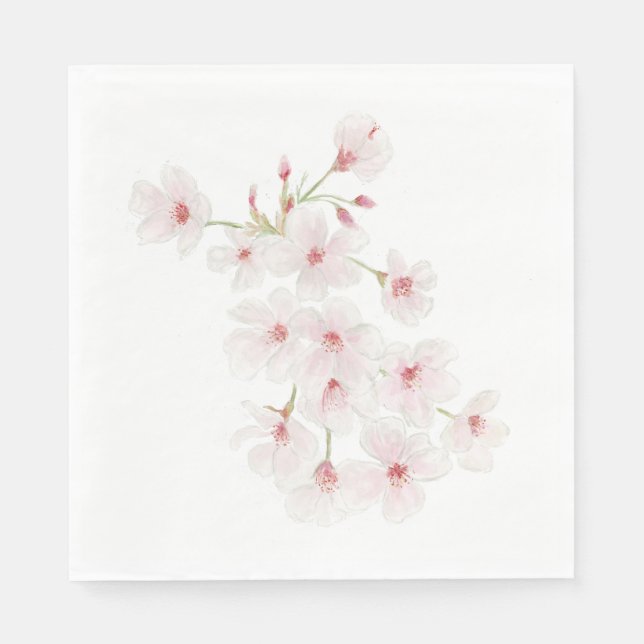 Kirschblüten Serviette (Vorderseite)